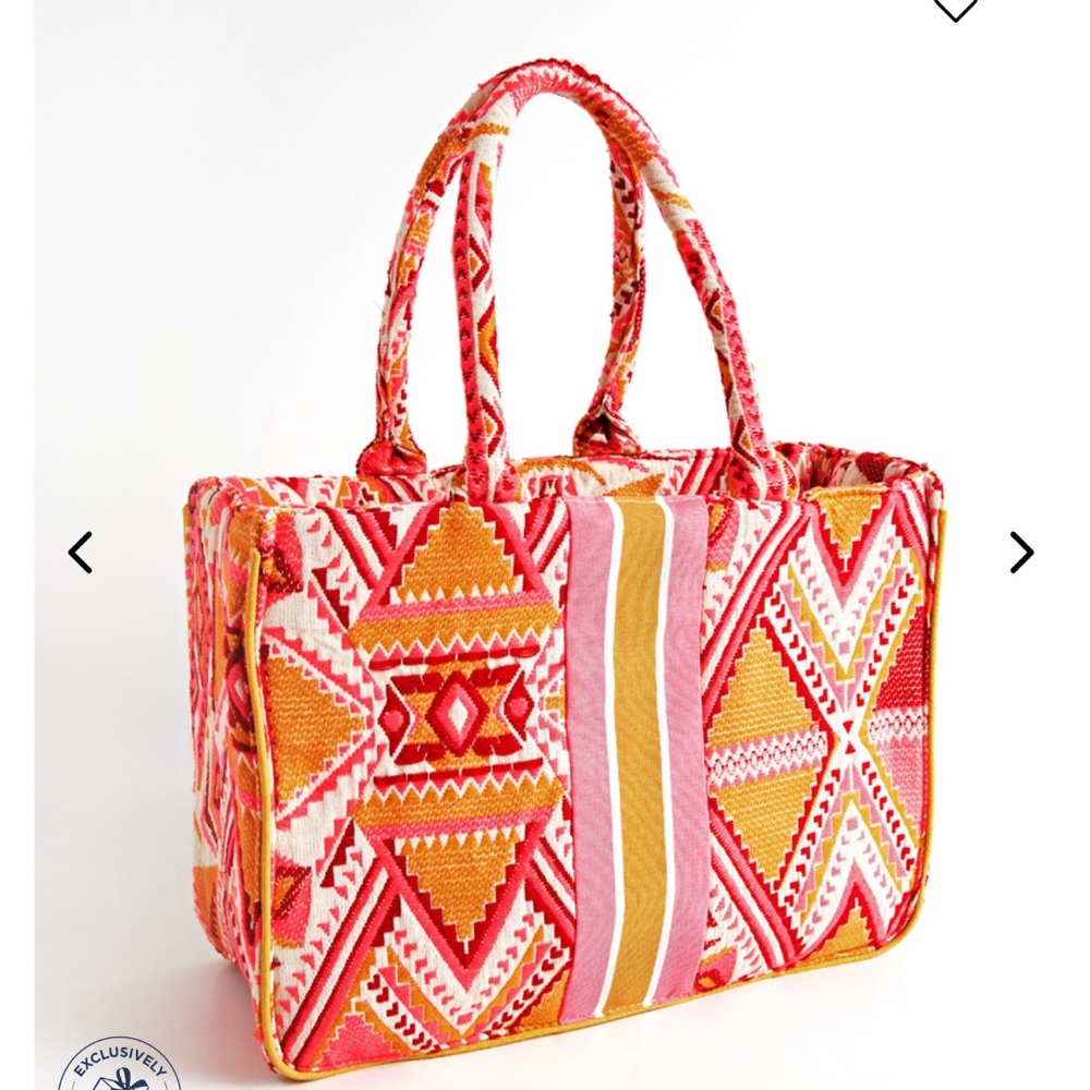 Cute Colorful Tote Bag NWT